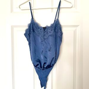 XXS Abercrombie & Fitch satin bodysuit